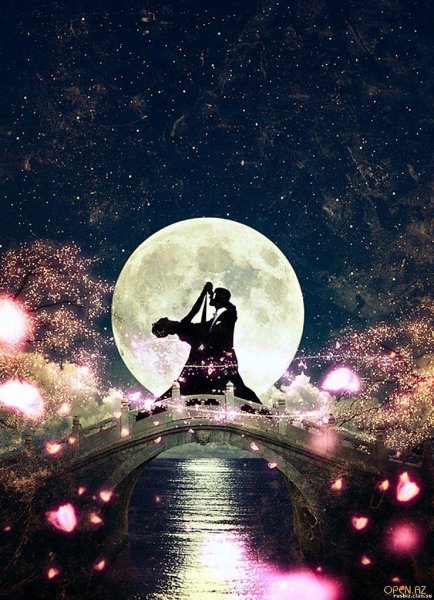 Танцующая под луной