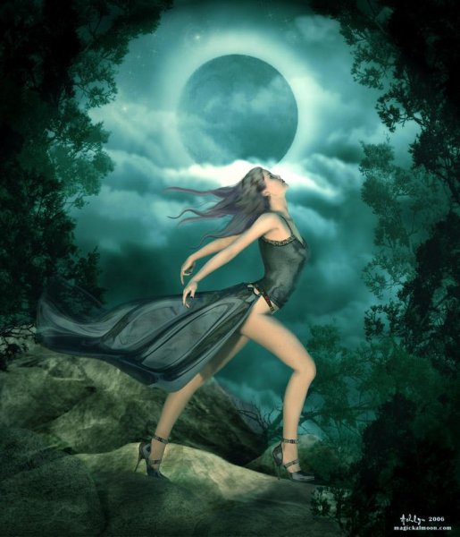 Танцы при лунном свете