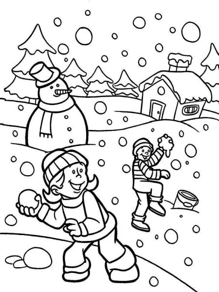 Рисунки на тему «Красота зимы»