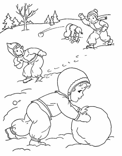 Расскрасказимние забавы
