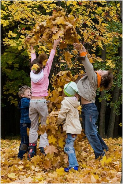 Осенниеррогулки с детьми