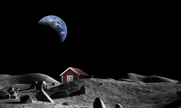 Лунная поверхность