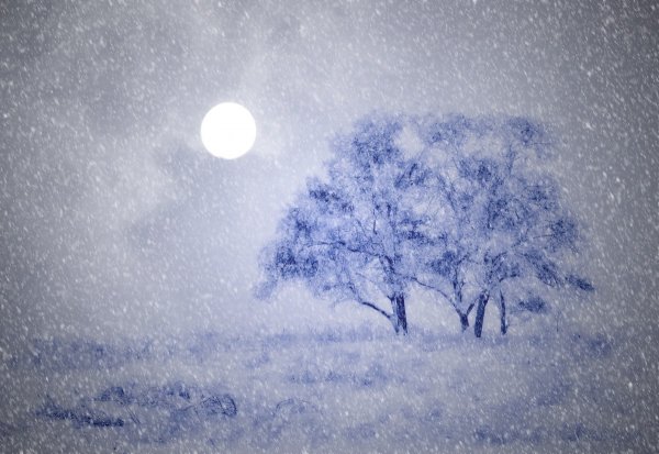 Рисование вьюги