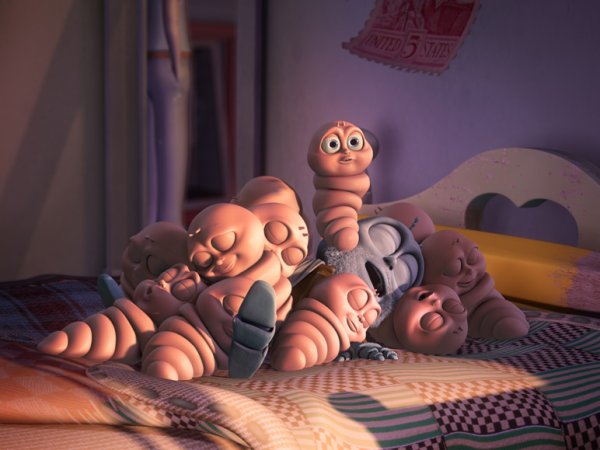 Мухнём на луну мультфильм 2008