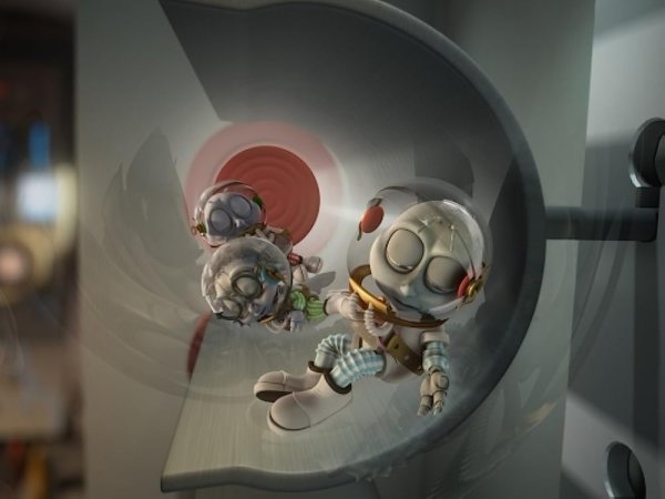 Мухнём на луну мультфильм 2008 ракета