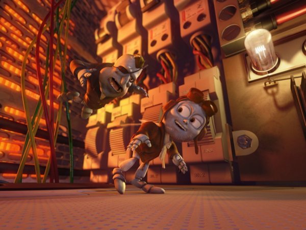 Мухнём на луну мультфильм 2008