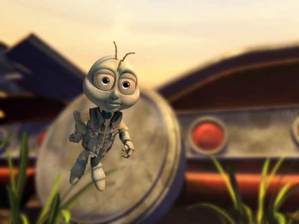 Мухи на Луне мультфильм