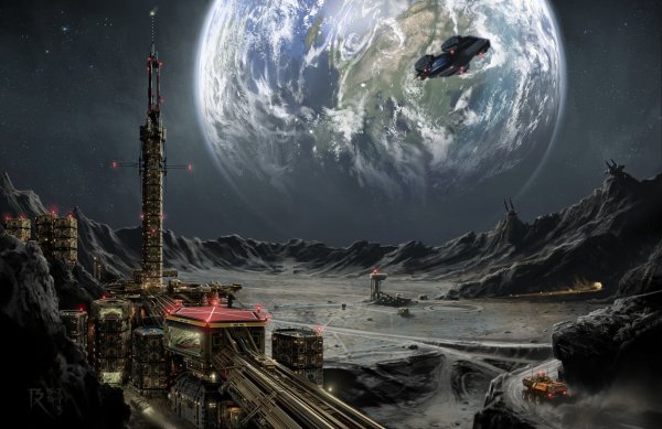 Колония на Луне