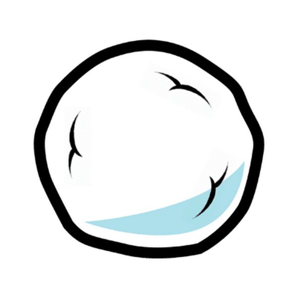 Снежки мультяшные