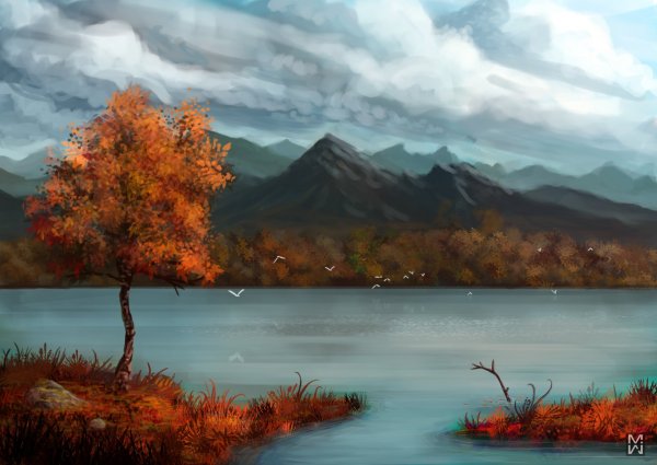Картина природа