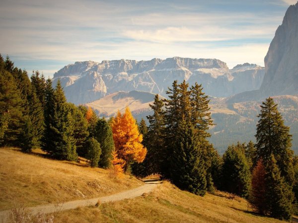 Гористая природа Италии