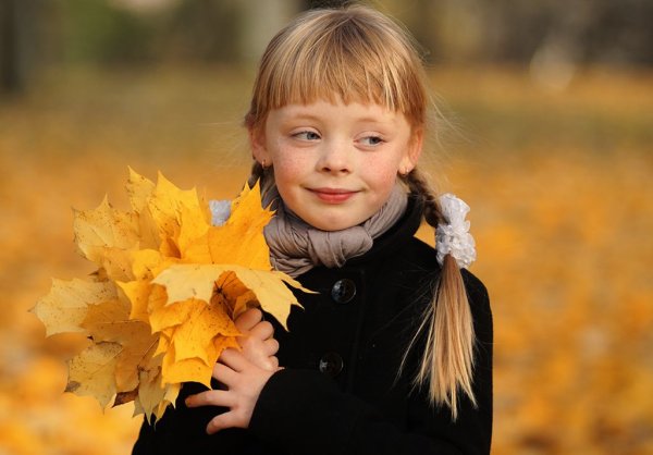 Осенние листья для детей