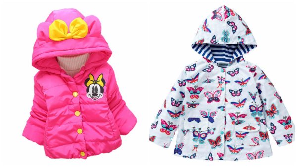 Дети в осенних куртках