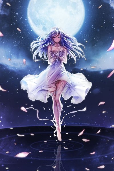 Лунная Дева аниме