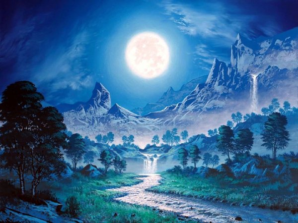 Лунный пейзаж