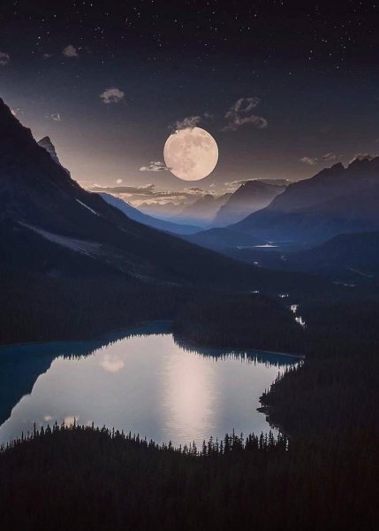 Горы на Луне