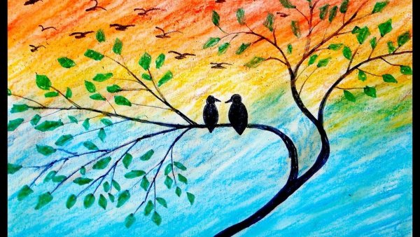 Музыкальные пейзажи рисование