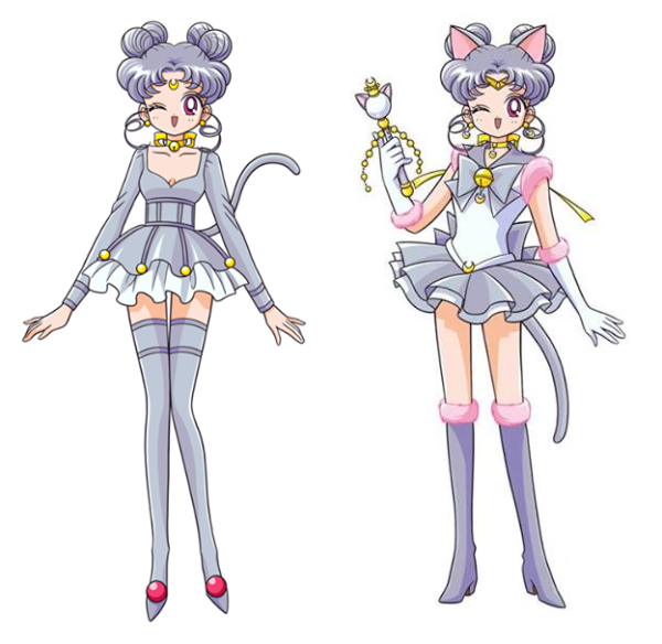 Sailor Moon Луна Артемис и Диана