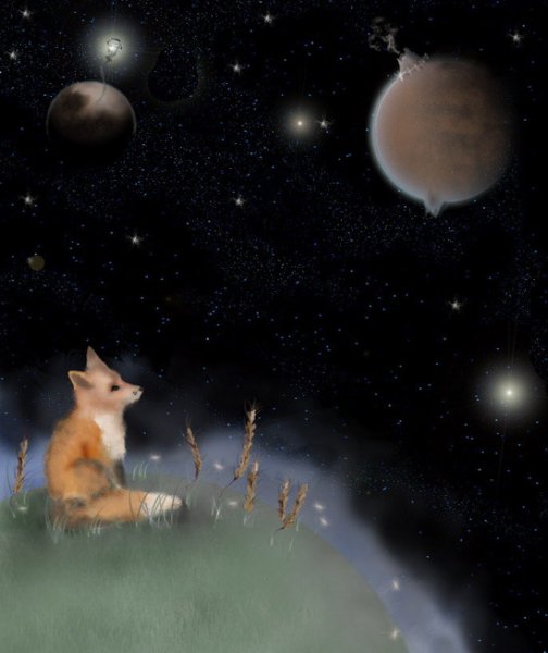 Маленький принц и Лис