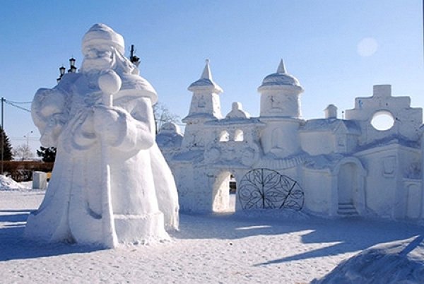 Снежный городок