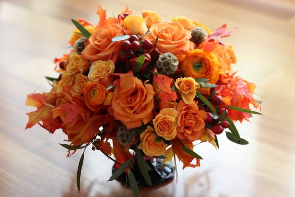 Шикарный осенний букет