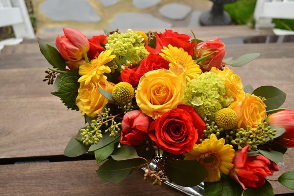 Яркий осенний букет