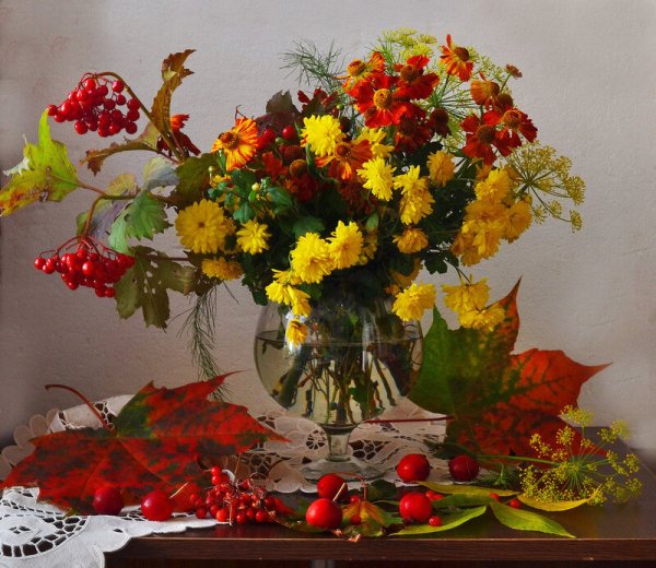 Шикарный осенний букет