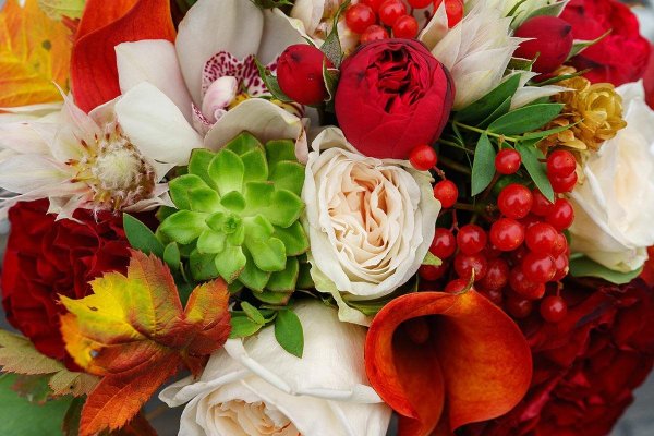 Красивые осенние букеты цветов
