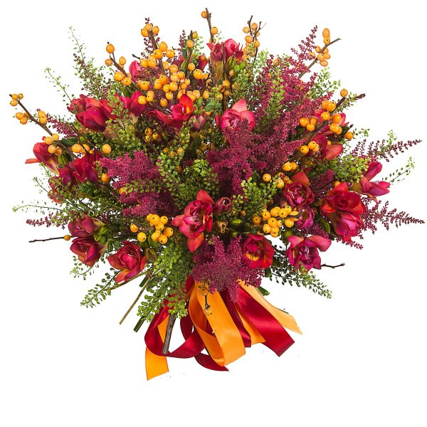 Букет из осенних цветов