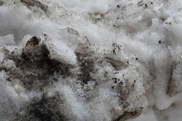 Грязные снежки