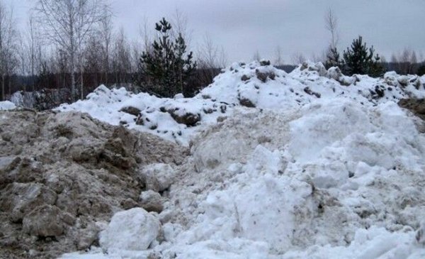 Загрязнение снежного Покрова