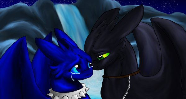 Синяя ночная фурия