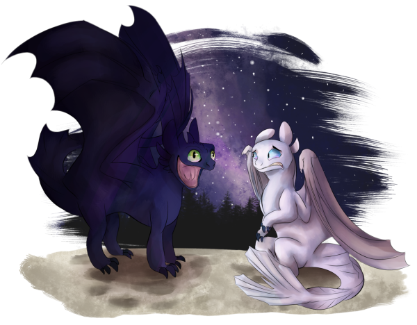 Дракон 3 Беззубик и дневная фурия