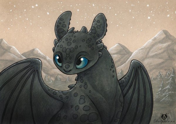 Приручить дракона ночная фурия