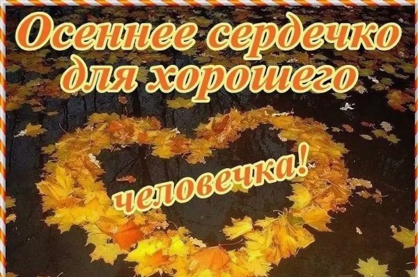 Пожелания доброго осеннего дня и хорошего настроения