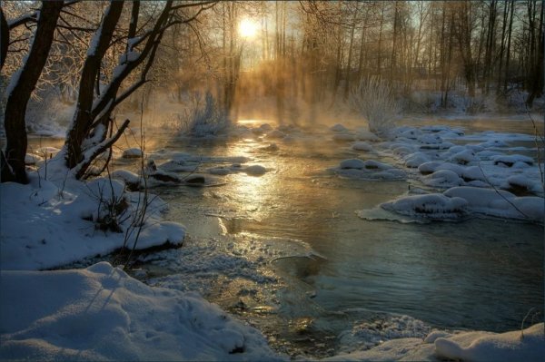 Оттепель природа