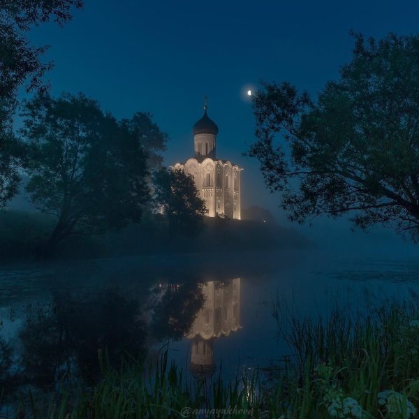 Храм Покрова на Нерли природа