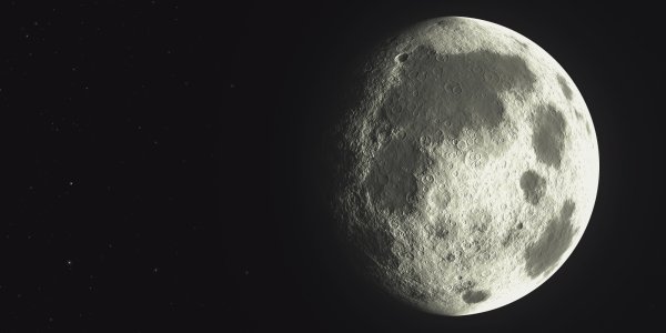 На темной стороне Луны