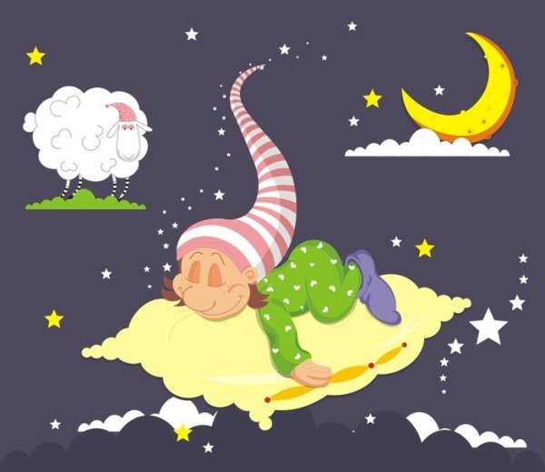 Гномик спит