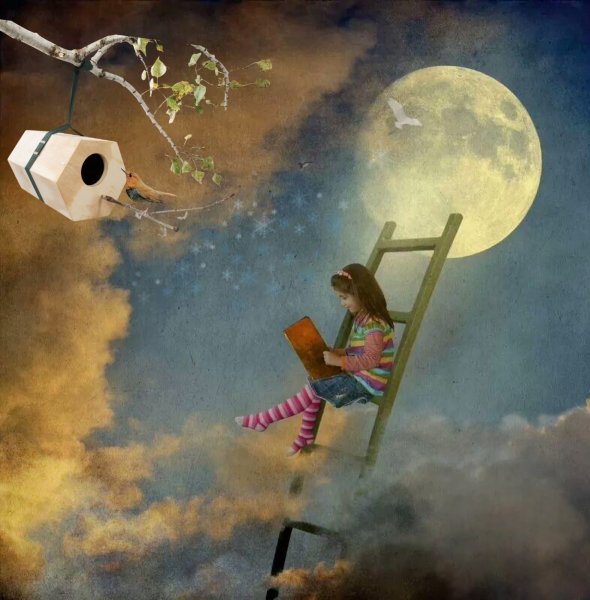 Луна сюрреализм