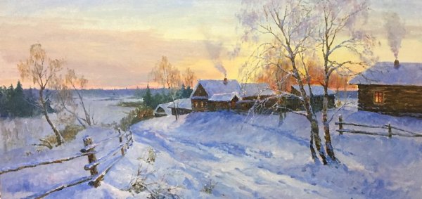 Иллюстрация к стихотворению снег да снег