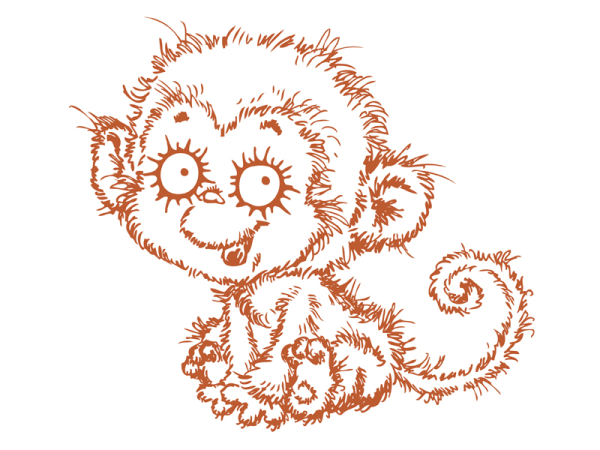 Ажурная обезьянка