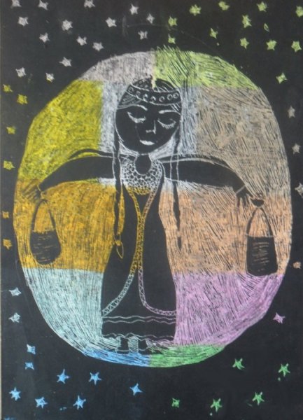 Луна и Зухра сказка