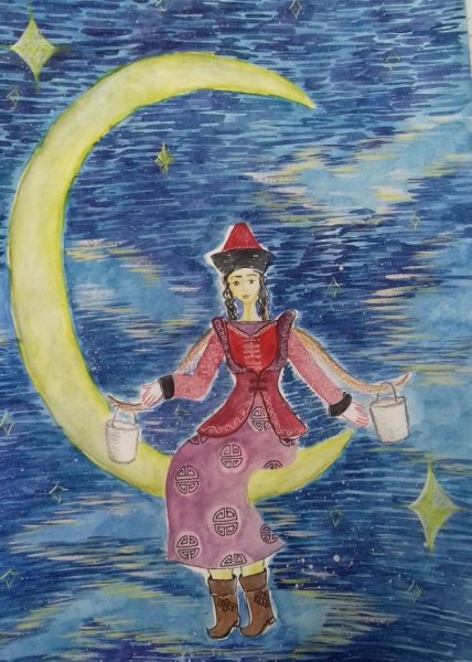 Иллюстрации к бурятским сказкам