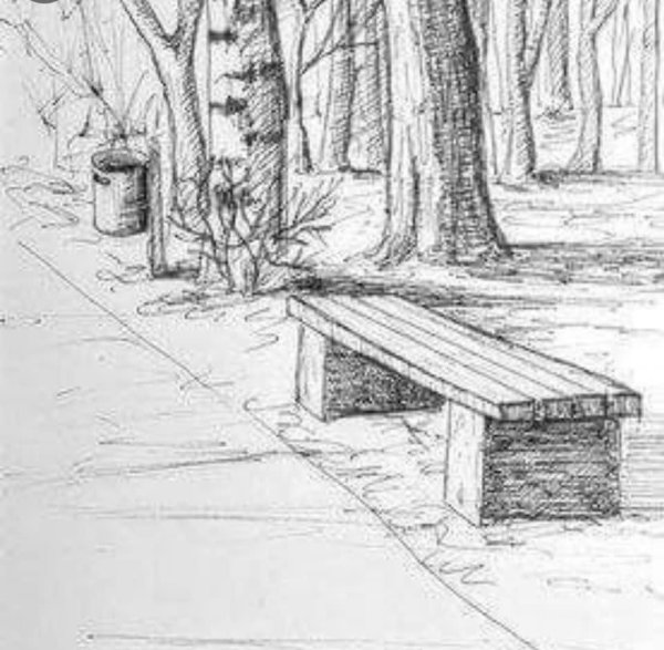 Зарисовка парка