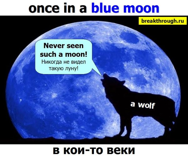 Once in a Blue Moon