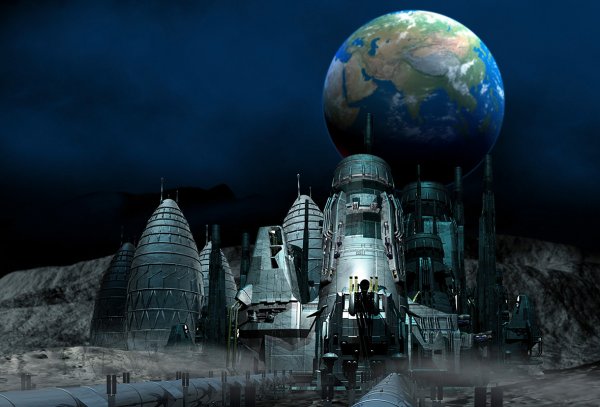 Космическая база будущего