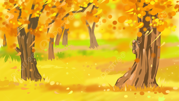 Осень из мультика