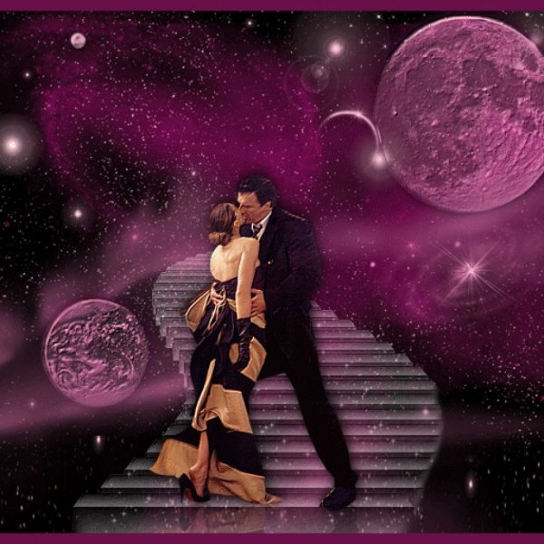 Мужчина и женщина звезды