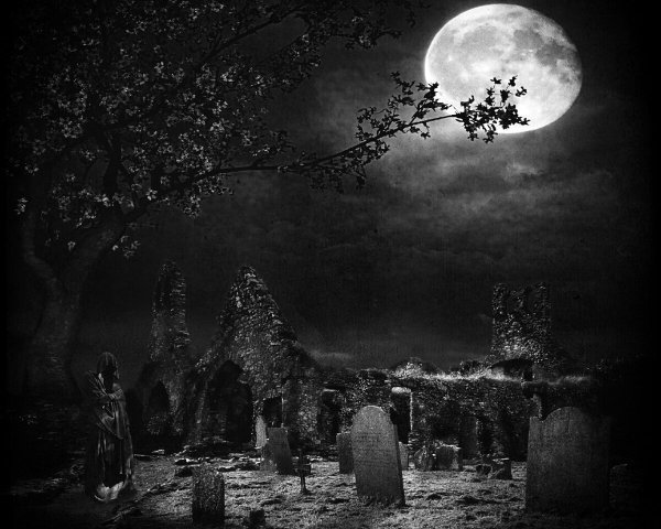 Зловещее кладбище